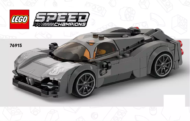 Page n°1 - Manuel utilisateur Lego Speed Champions 76915