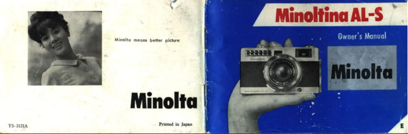 Page n°1 - Manuel utilisateur Konica Minolta AL-S