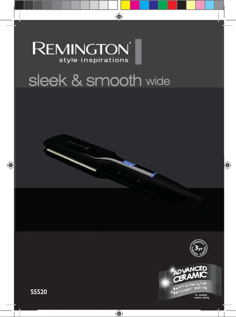 Page 1 de la notice Manuel utilisateur Remington S5520