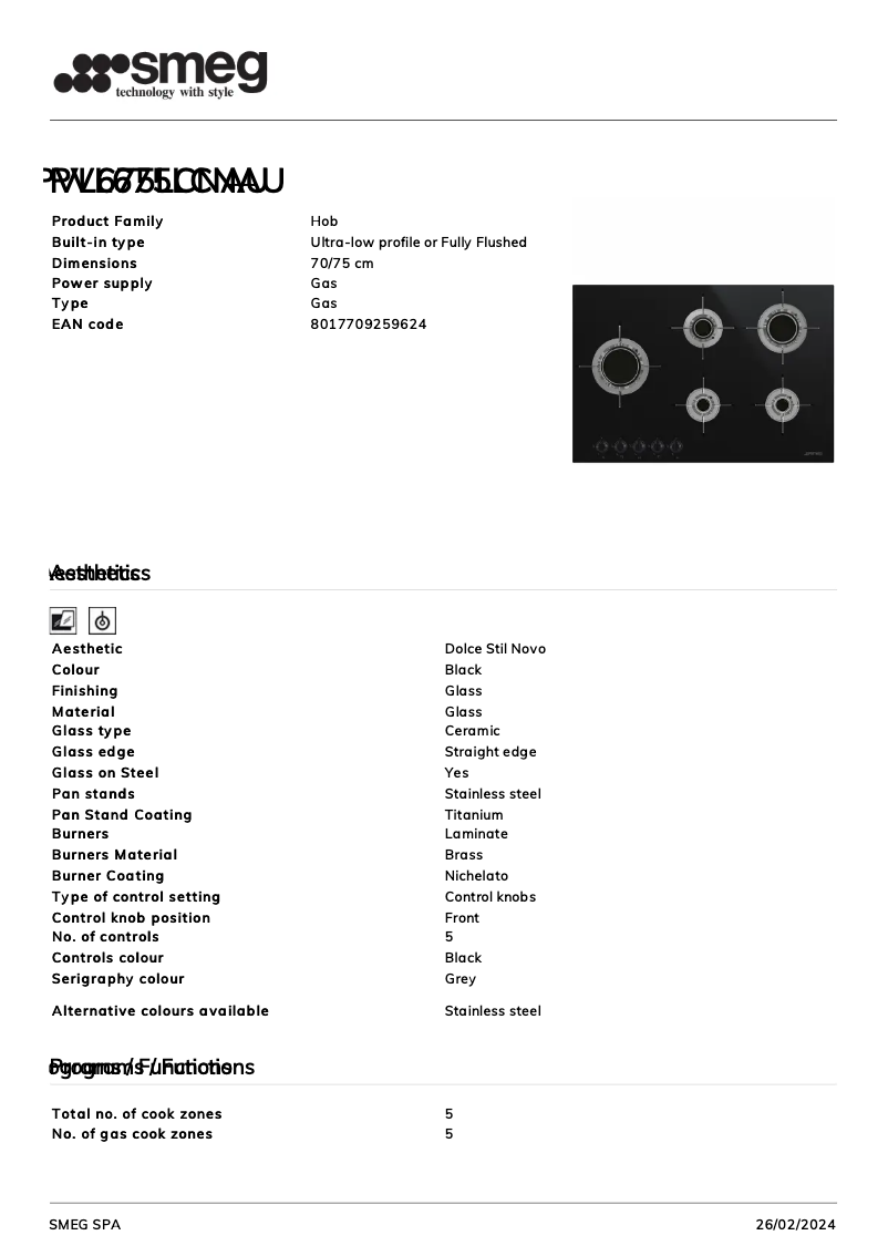 Image de la première page du manuel de l'appareil PVL675LCNAU