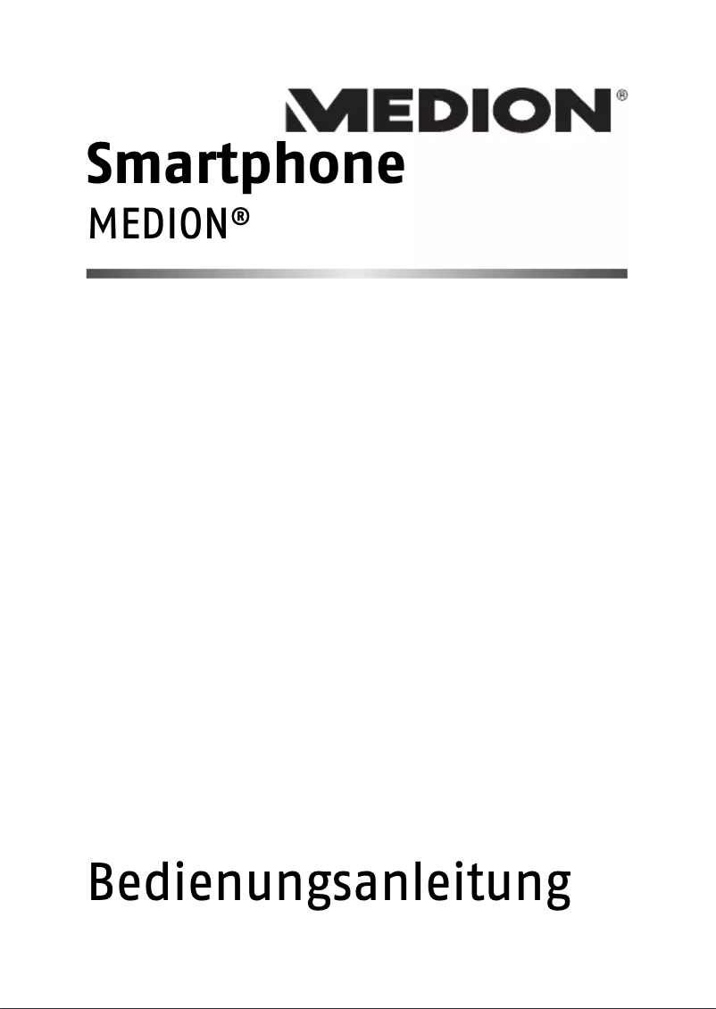 Page n°1 - Manuel utilisateur Medion LIFE E5006 (MD 60227)