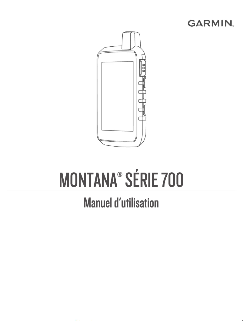 Image de la première page du manuel de l'appareil Montana 750i