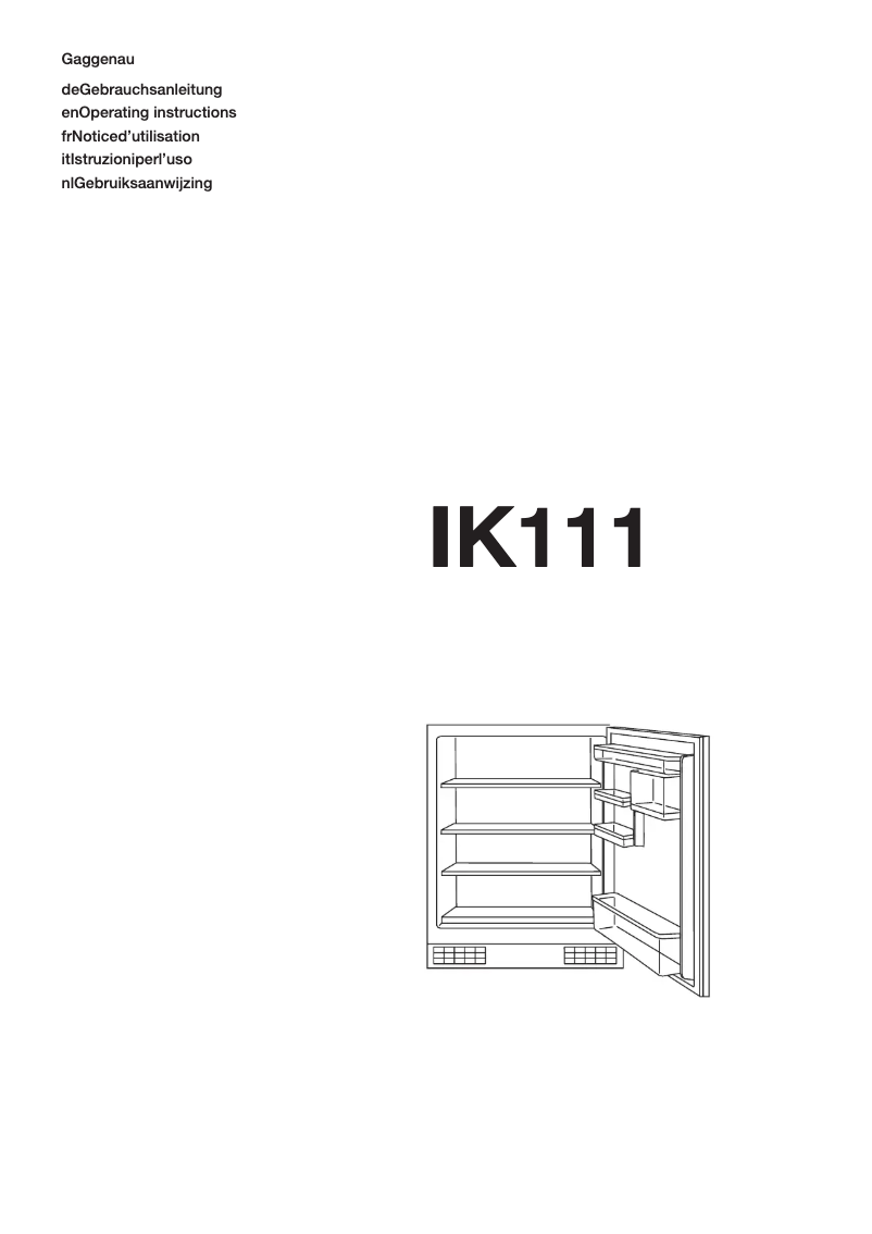 Image de la première page du manuel de l'appareil RC 200-100