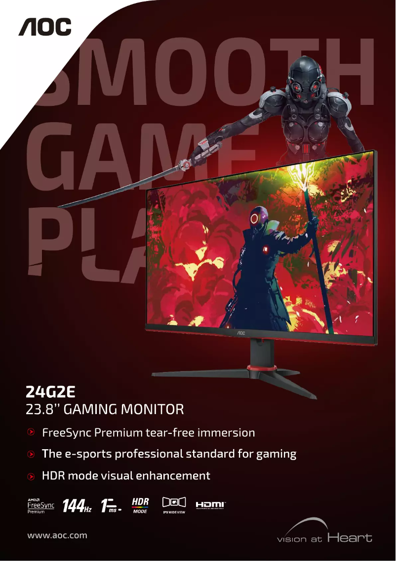 Image de la première page du manuel de l'appareil 24G2E