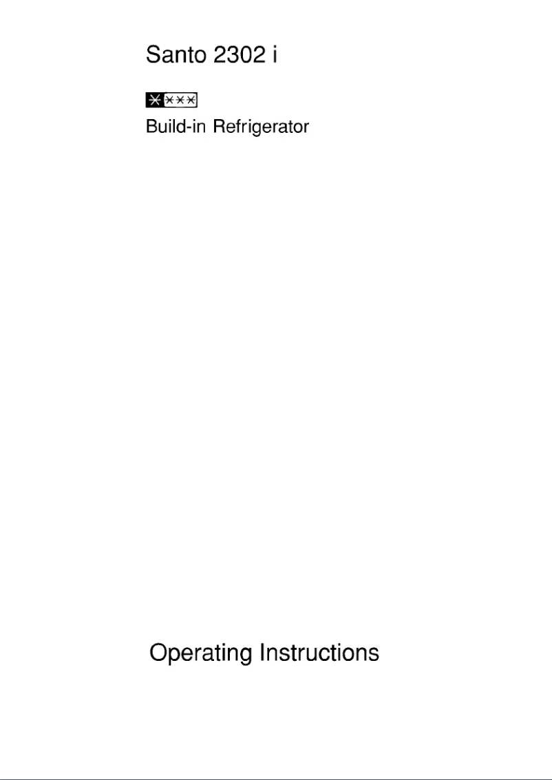 Page 1 de la notice Manuel utilisateur AEG Santo 2302 I Glassline