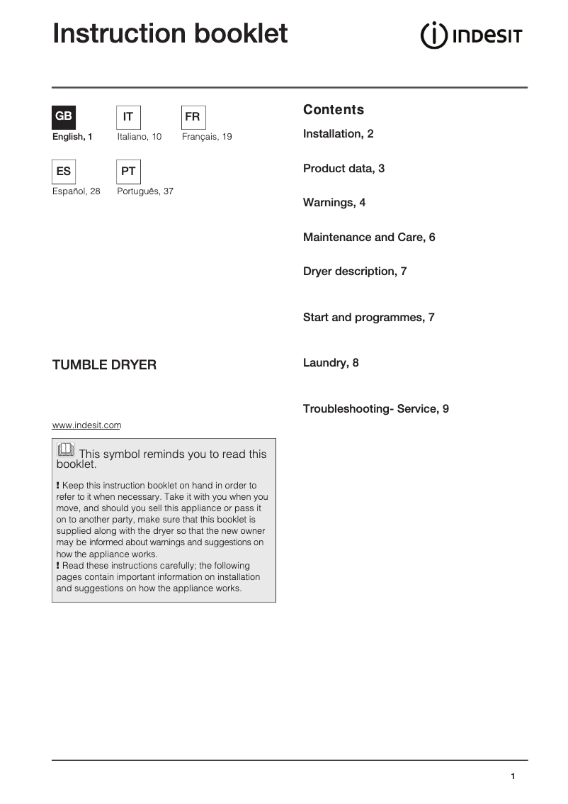 Imagen de la primera página del manual del dispositivo NIS 41 V (EU)