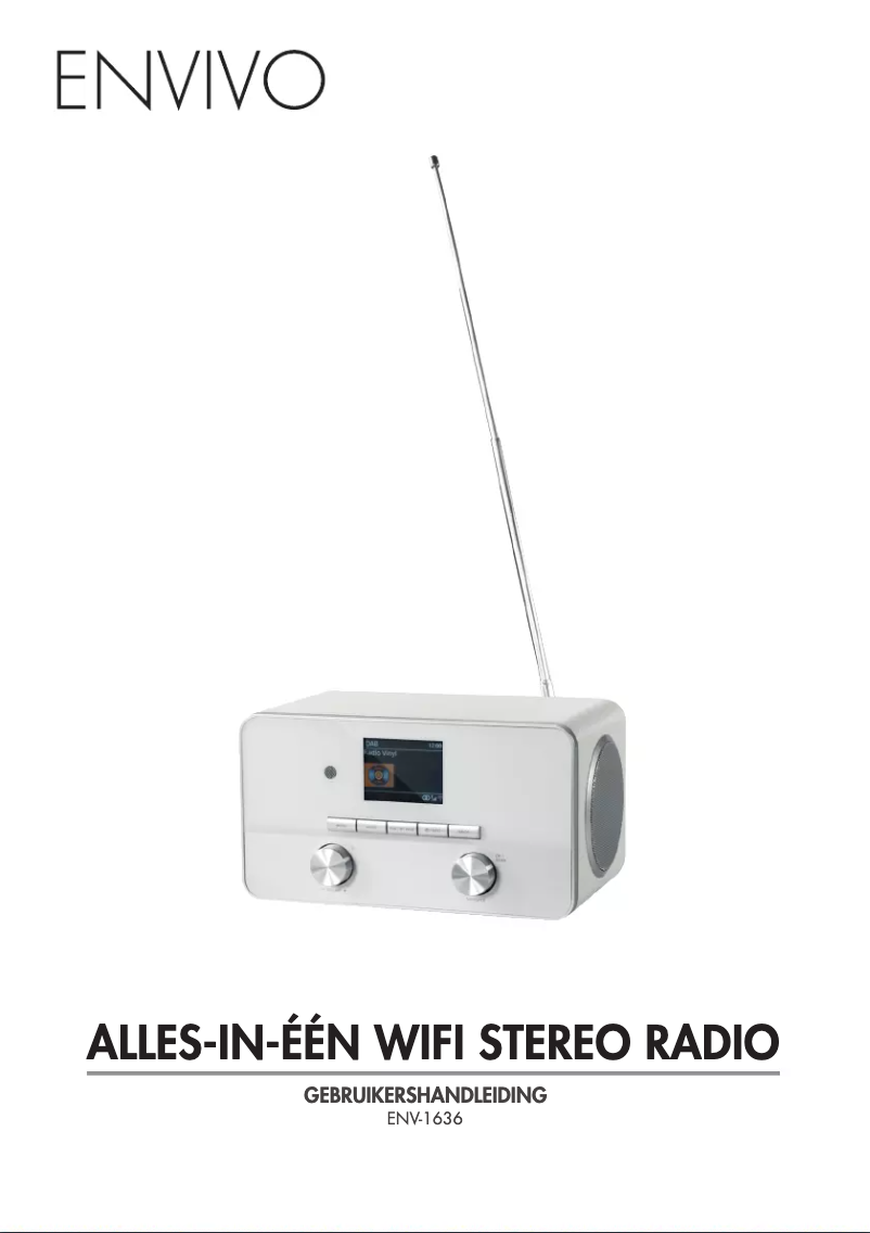 Page 1 de la notice Manuel utilisateur Envivo ENV-1636