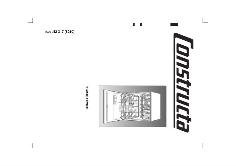 Image de la première page du manuel de l'appareil CG 563J2