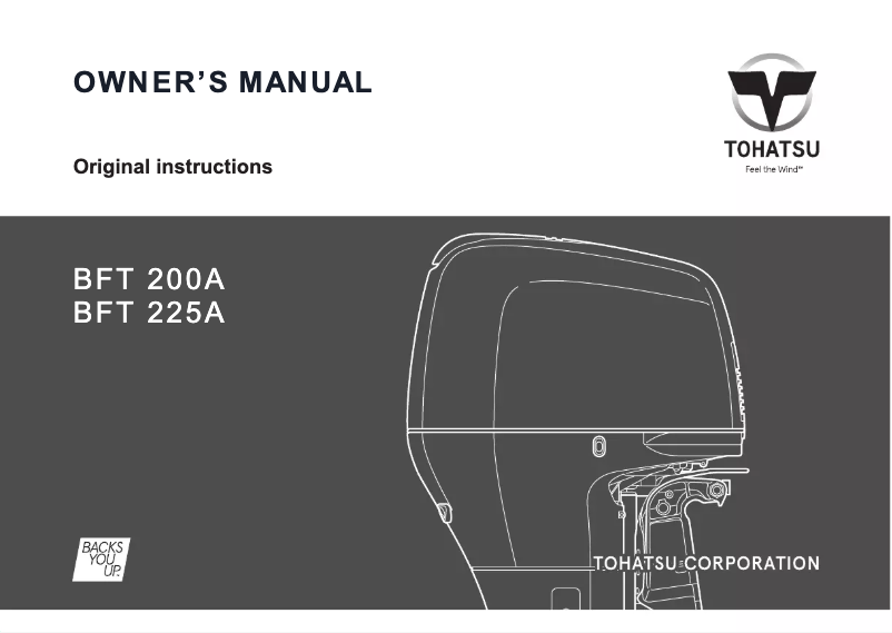 Imagen de la primera página del manual del dispositivo BFT225A