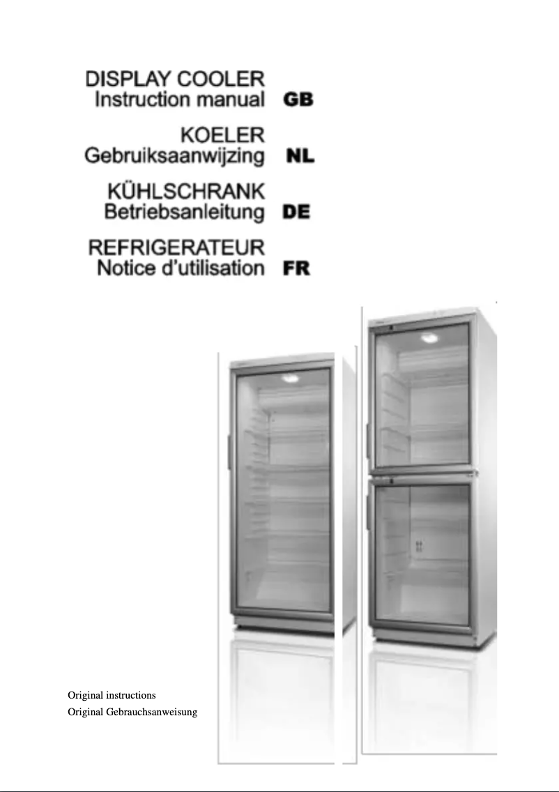 Page 1 de la notice Manuel utilisateur Exquisit CD350.1003