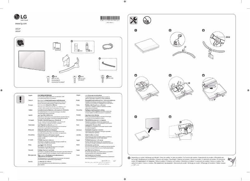 Página 1 del manual Manual de usuario LG 49UK6400