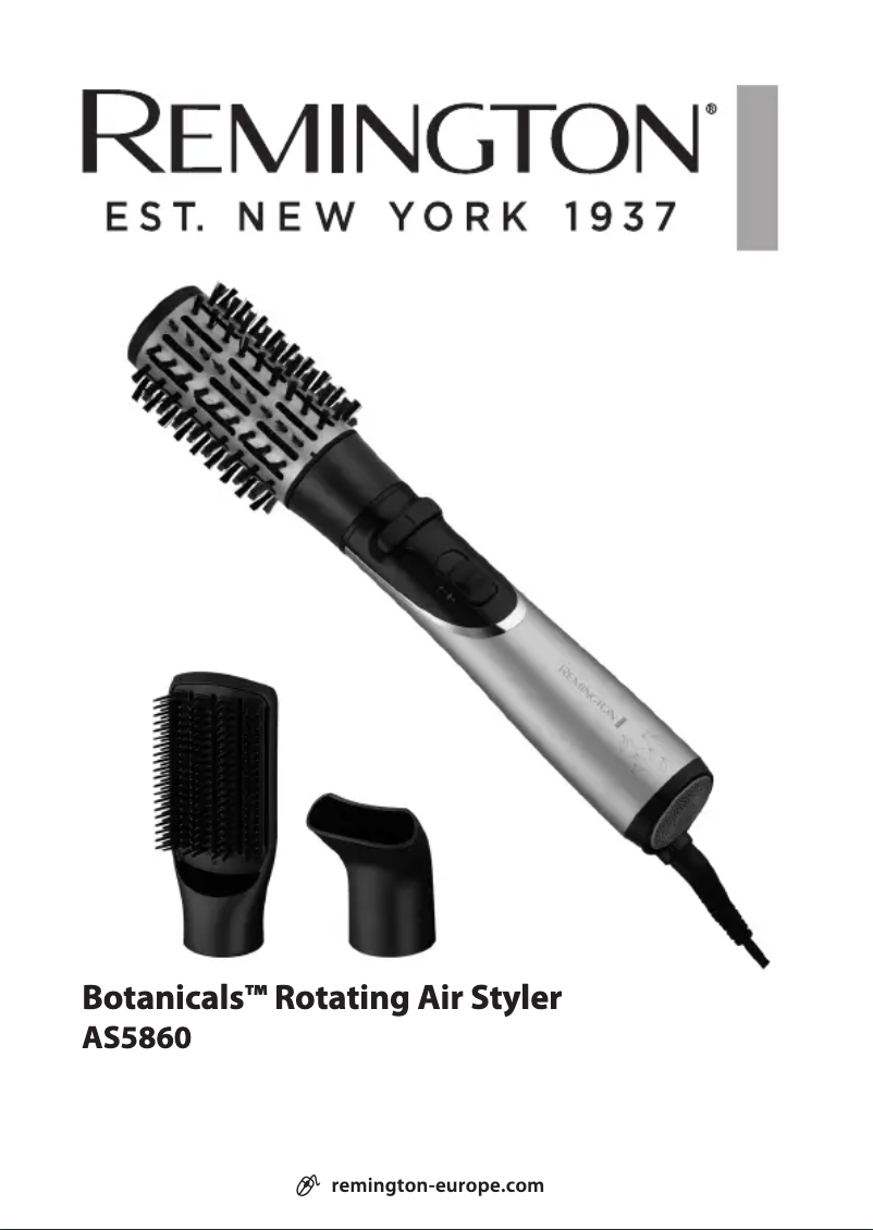 Page n°1 - Manuel utilisateur Remington Keratin Protect AC8002