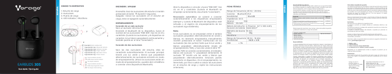Page n°1 - Manuel utilisateur Vorago ESB-305