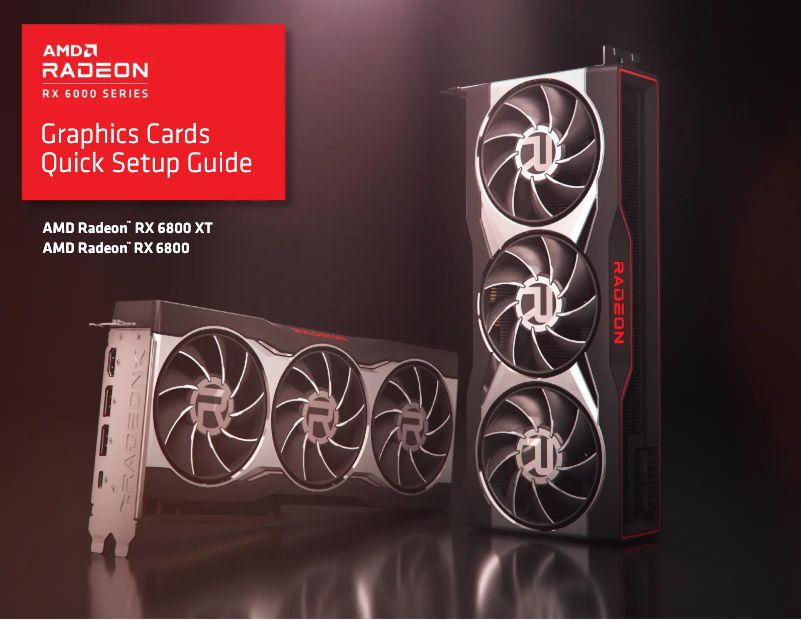 Page n°1 - Manuel utilisateur Gigabyte Radeon RX 6800 Gaming OC 16G