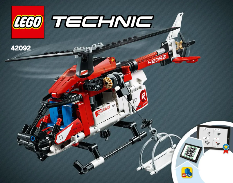 Page 1 de la notice Manuel utilisateur Lego Technic 42092
