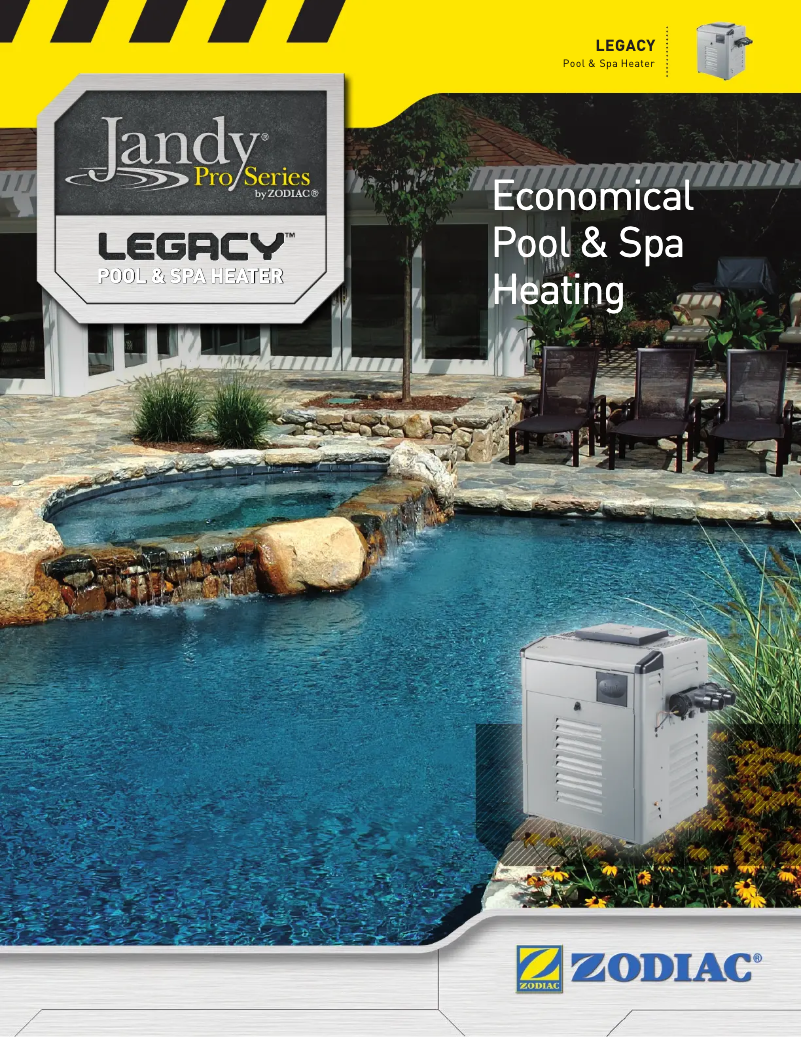 Page 1 de la notice Brochure JANDY Legacy