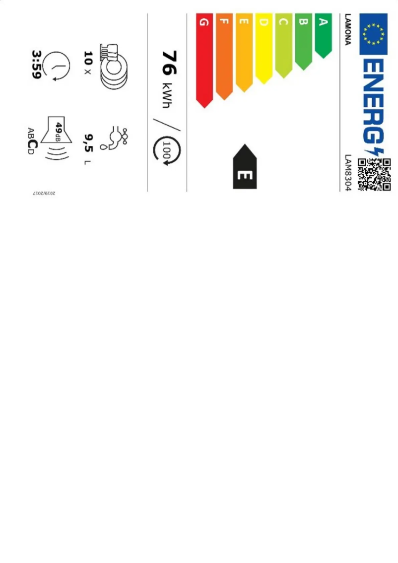 Image de la première page du manuel de l'appareil LAM8304