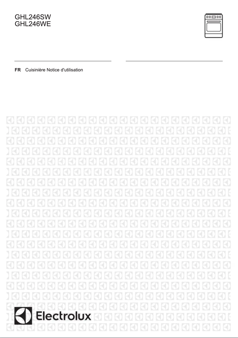 Imagen de la primera página del manual del dispositivo GHL246WE