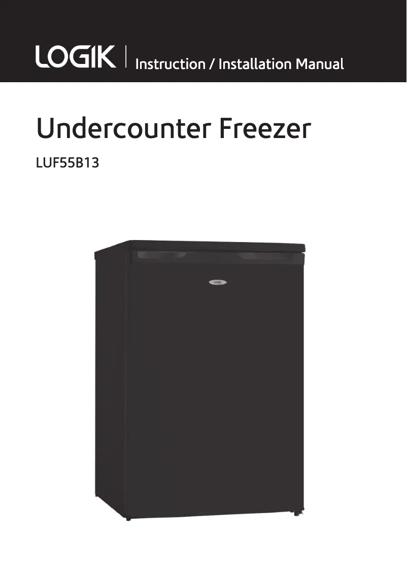 Image de la première page du manuel de l'appareil LUF55B13