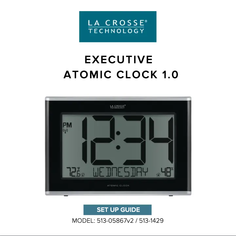 Page 1 de la notice Manuel utilisateur La Crosse Technology 513-1429