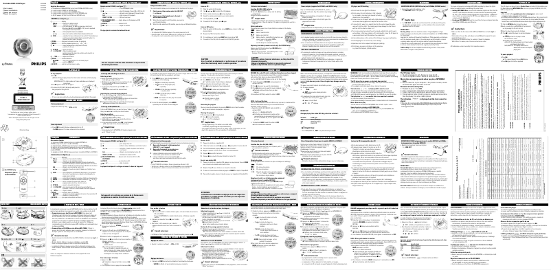 Página 1 del manual Manual de usuario Philips EXP2581