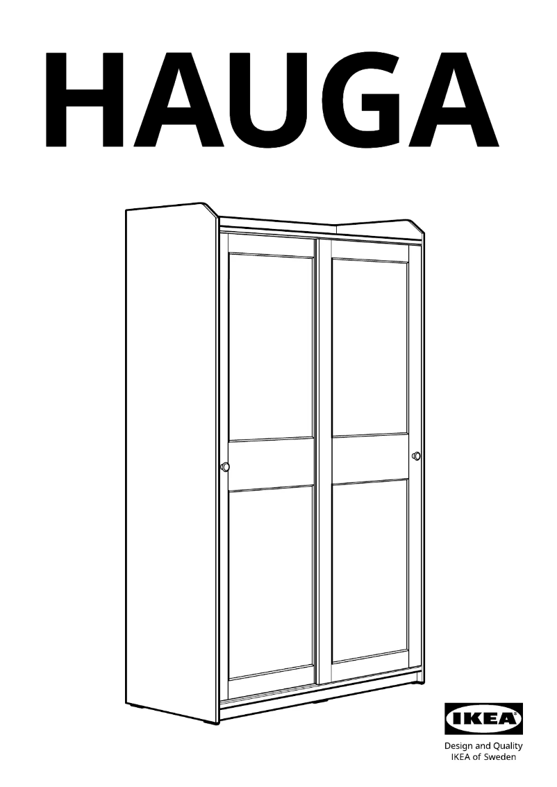Imagen de la primera página del manual del dispositivo HAUGA 404.569.17