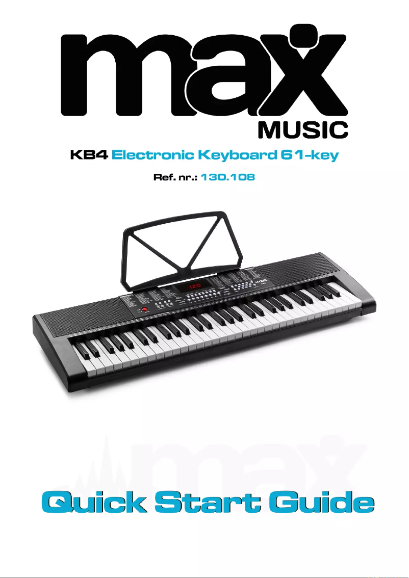 Image de la première page du manuel de l'appareil KB4