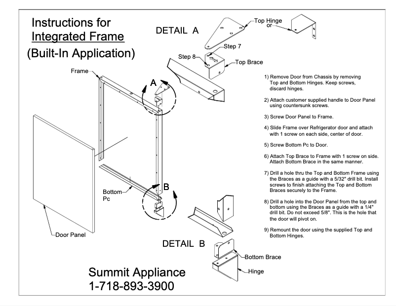 Page 1 de la notice Manuel utilisateur Accucold VT65MBIIFADA