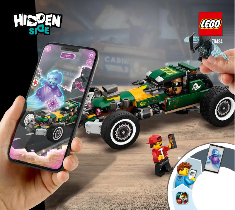 Image de la première page du manuel de l'appareil Hidden Side 70434