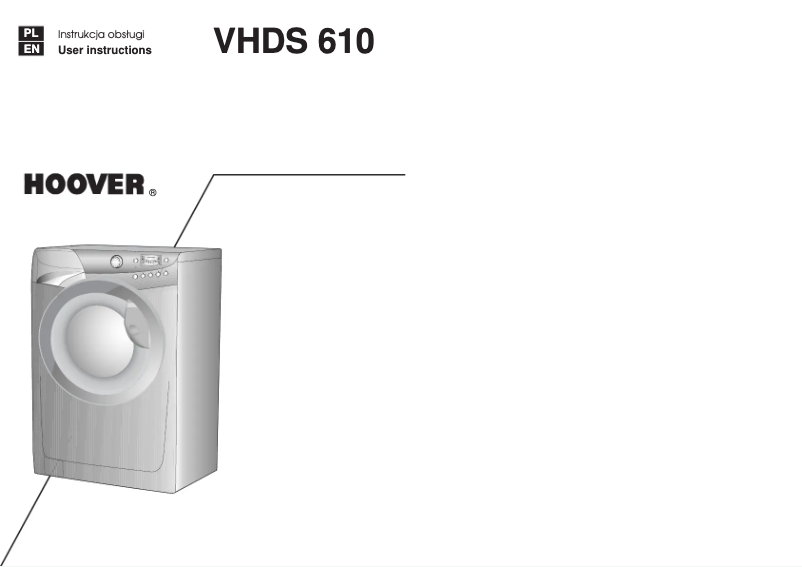 Image de la première page du manuel de l'appareil VHDS 610-30