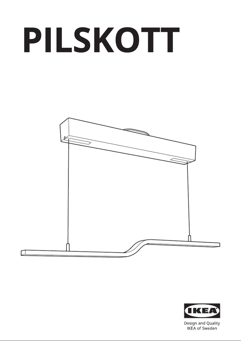 Imagen de la primera página del manual del dispositivo PILSKOTT 604.781.07