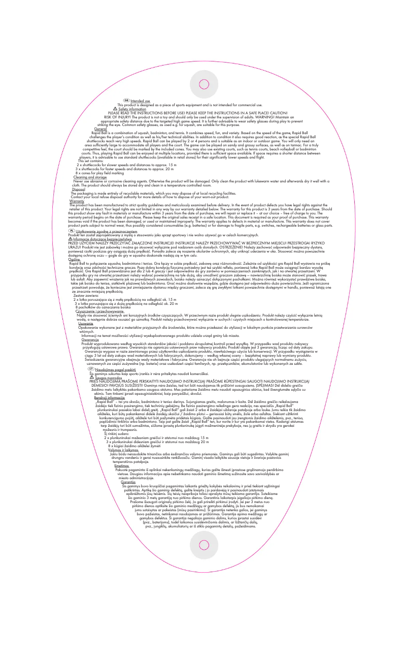 Página 1 del manual Manual de usuario Crivit IAN 297289