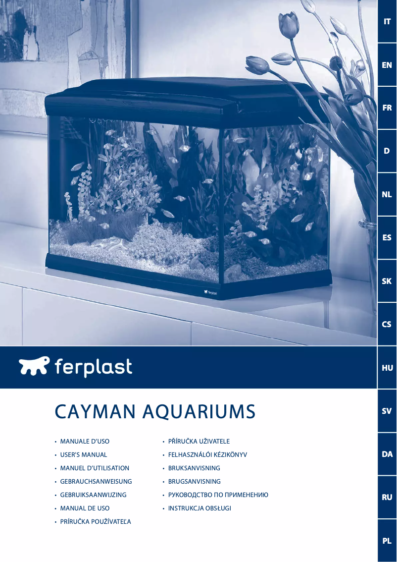 Page n°1 - Manuel utilisateur Ferplast Cayman 60 Professional