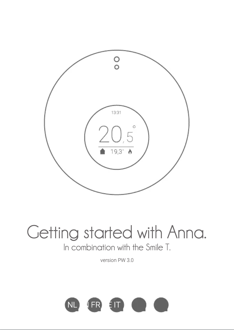 Página 1 del manual Manual de usuario Plugwise Anna