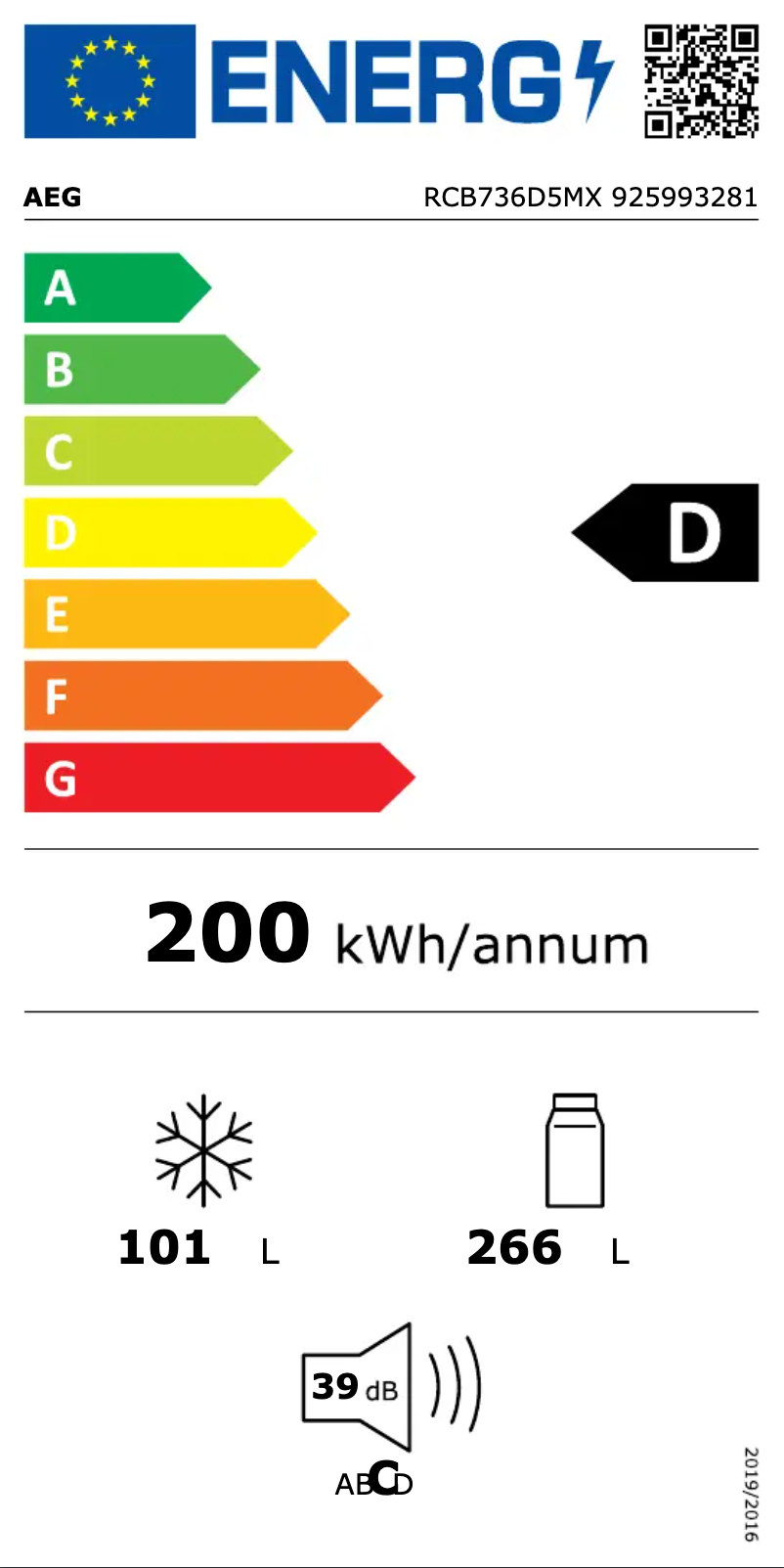 Image de la première page du manuel de l'appareil RCB736D5MX