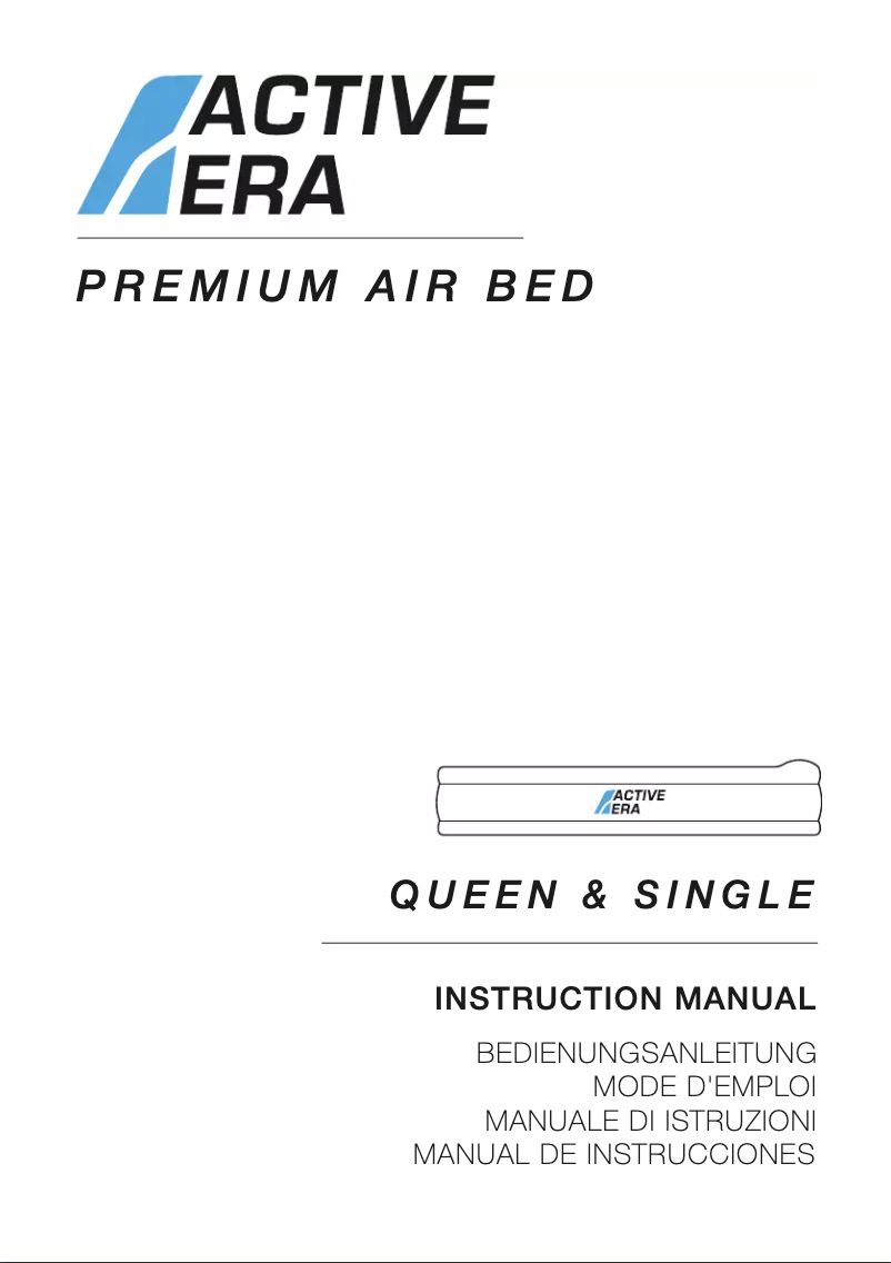 Page 1 de la notice Manuel utilisateur Active Era Premium Queen