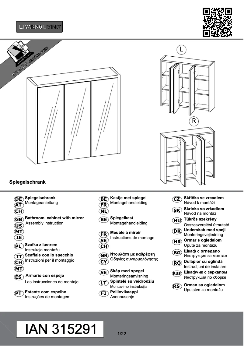 Image de la première page du manuel de l'appareil IAN 302857
