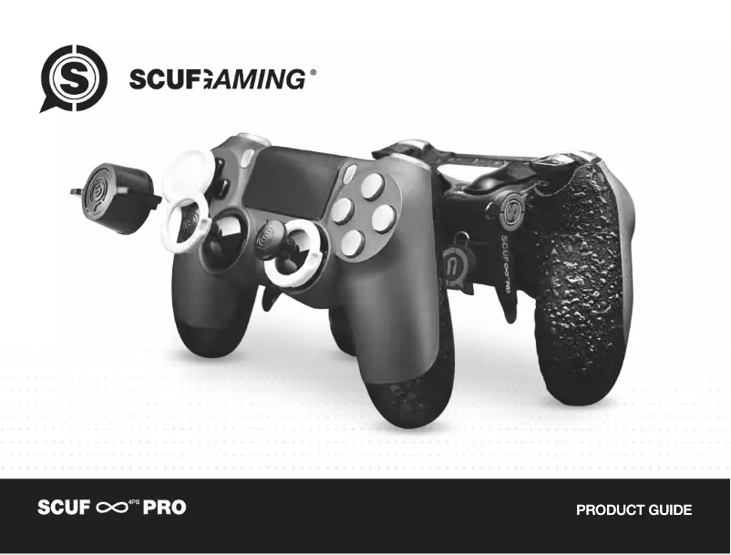 Page 1 de la notice Manuel utilisateur Scuf Gaming Infinity 4PS Pro