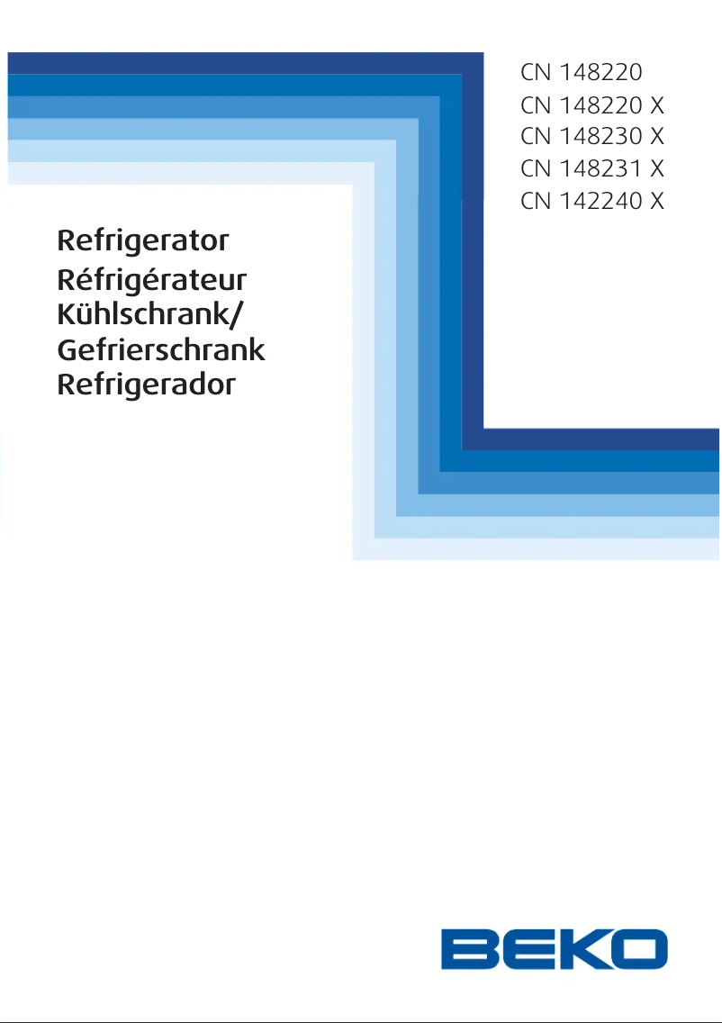 Image de la première page du manuel de l'appareil CN142240X