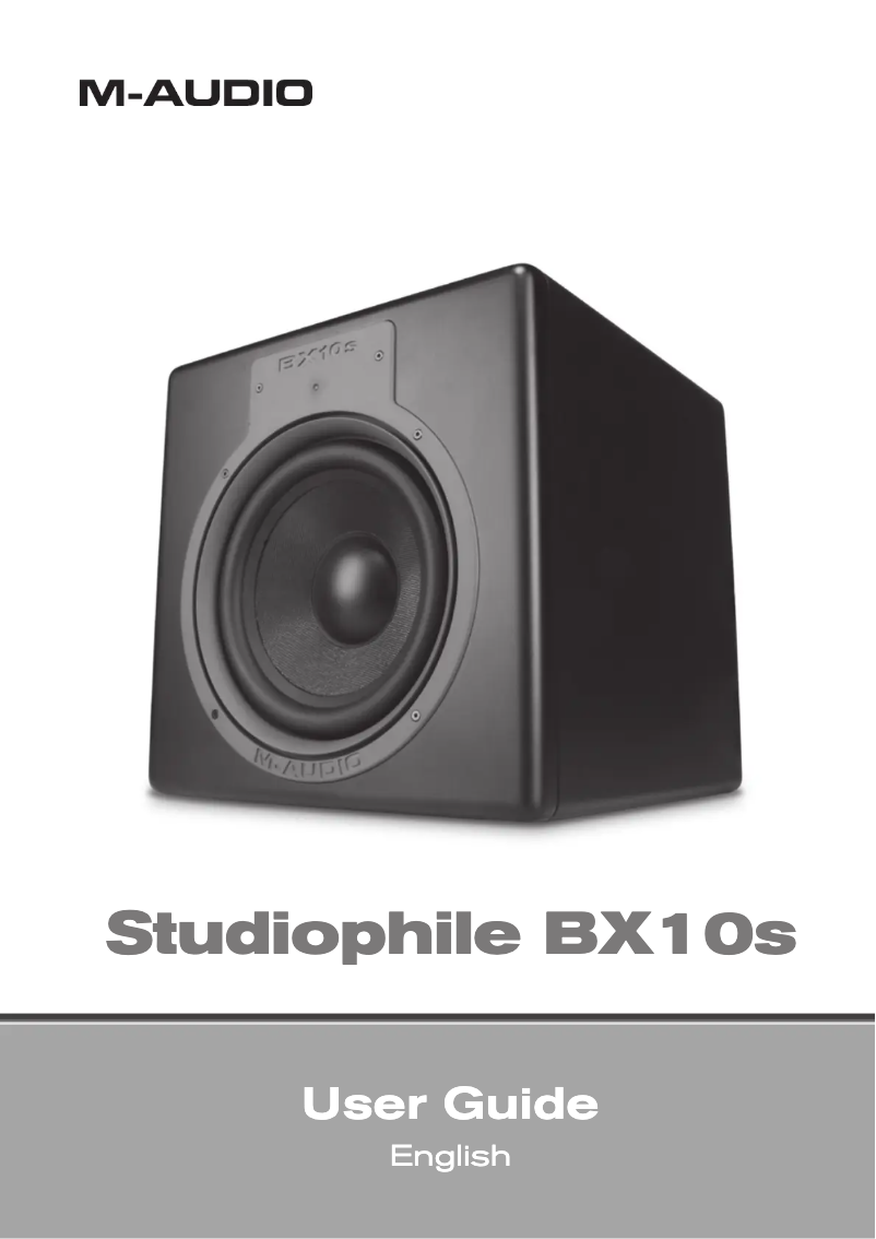 Image de la première page du manuel de l'appareil BX10s