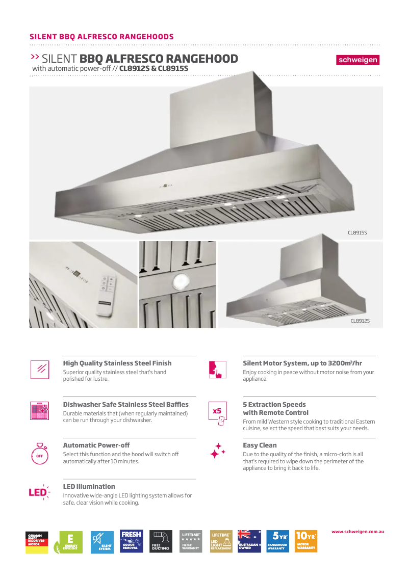 Imagen de la primera página del manual del dispositivo CL8912S