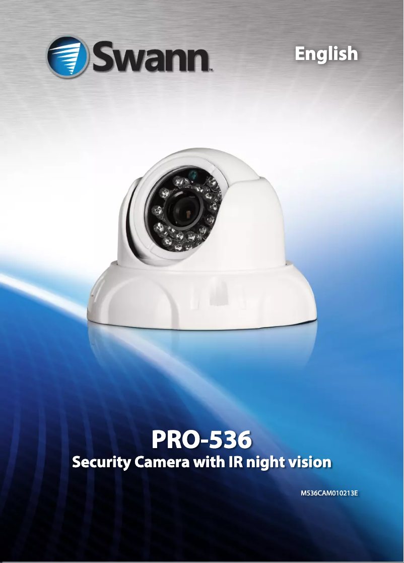 Página 1 del manual Manual de usuario Swann Pro-536