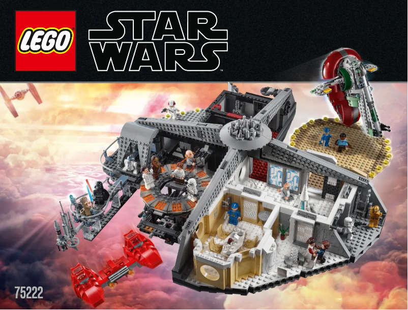 Page n°1 - Manuel utilisateur Lego Star Wars 75222