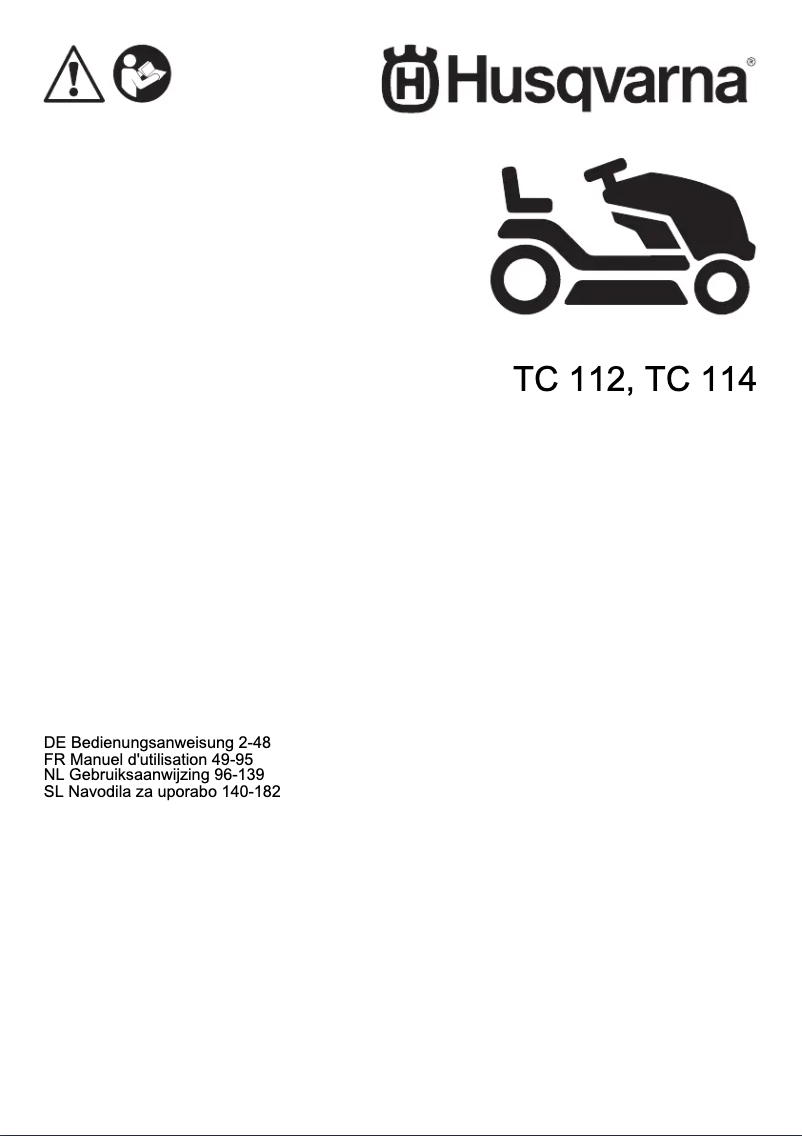 Image de la première page du manuel de l'appareil TC 112