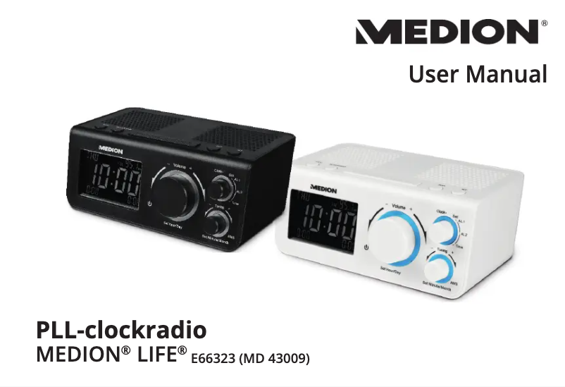 Image de la première page du manuel de l'appareil LIFE E66323 (MD 43009)