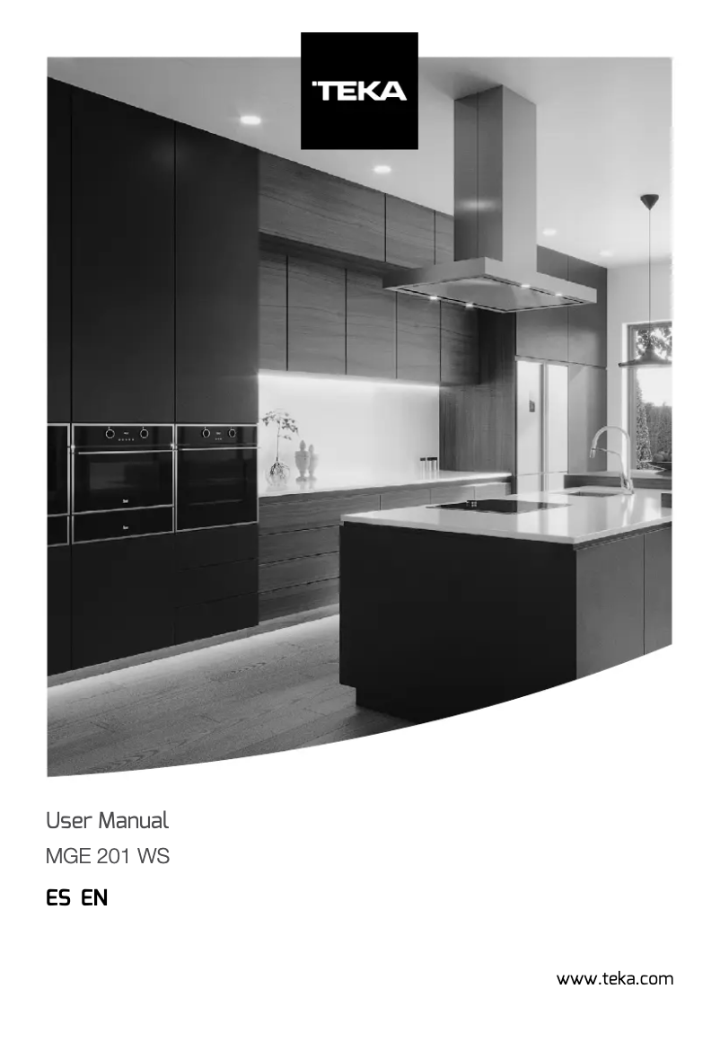 Page 1 de la notice Manuel utilisateur Teka MGE 201 WS