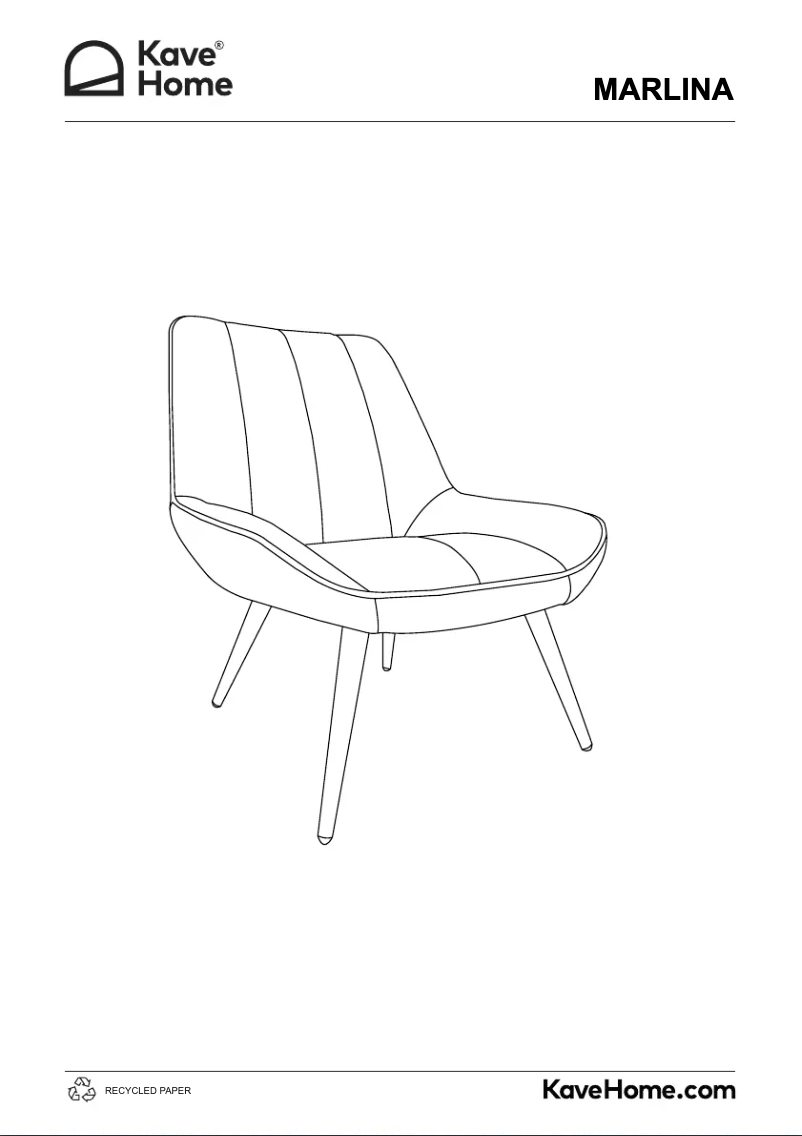 Page 1 de la notice Manuel utilisateur Kave Home Marlina