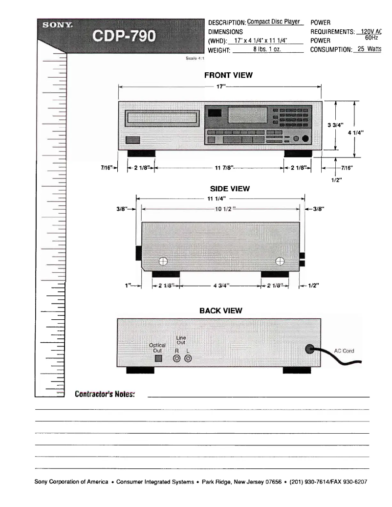 Image de la première page du manuel de l'appareil CDP-790