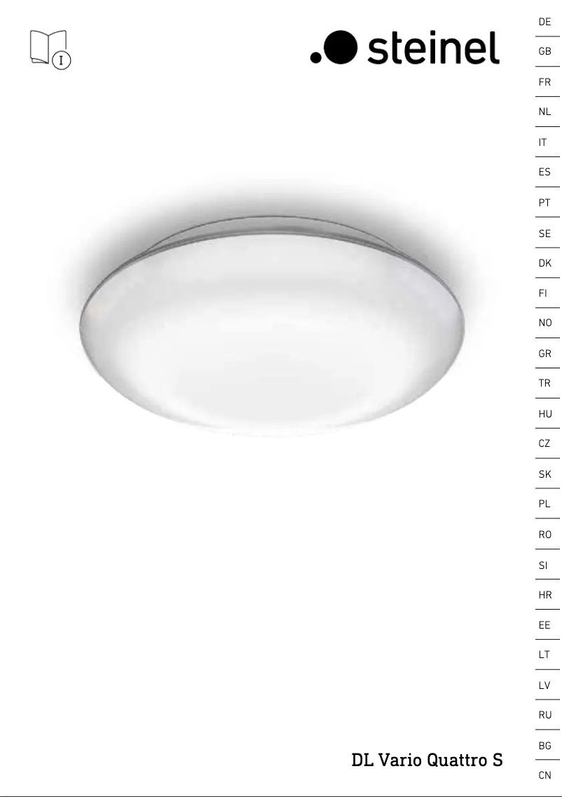 Página 1 del manual Manual de usuario Steinel DL Vario Quattro S