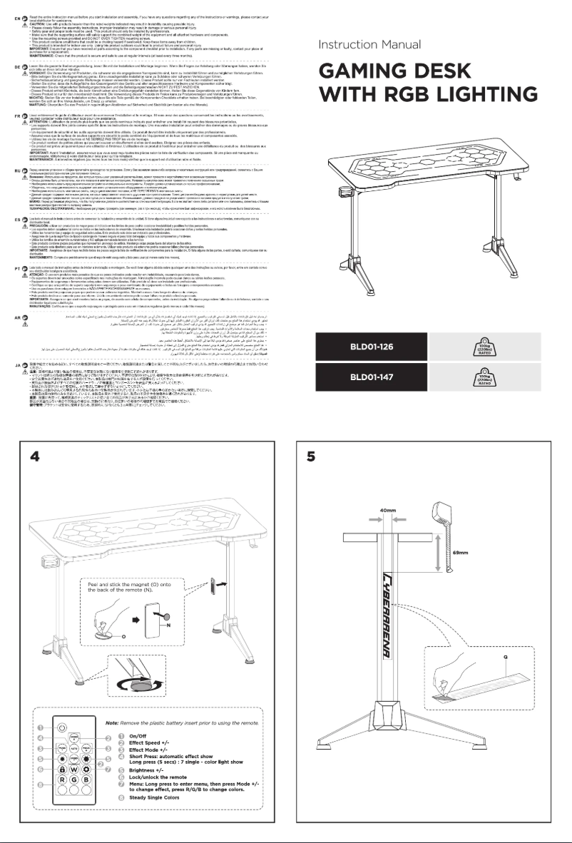 Page 1 de la notice Manuel utilisateur Icy Box IB-GD112
